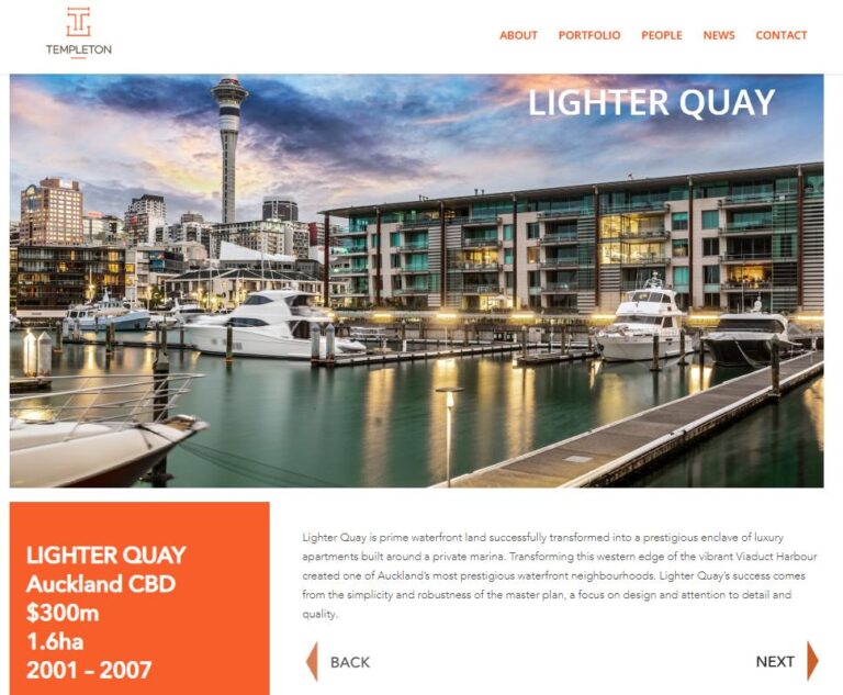 Lighter Quay luxury waterfront apartments and private marina at Auckland’s Viaduct Harbour