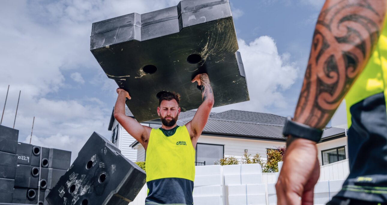 Aquacomb Installation, Long Bay Developments